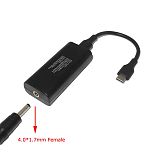 XT-XINTE PD Power Charger Converter Female to USB Type-C Connector for HP Laptop for Laptop Charger USB C Adapter