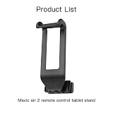  RCSTQ Quick Release Tablet Phone Holder Adjustable Stand Bracket for DIY FPV DJI Mavic Air 2 Racing Drone Remote Control Accessories 