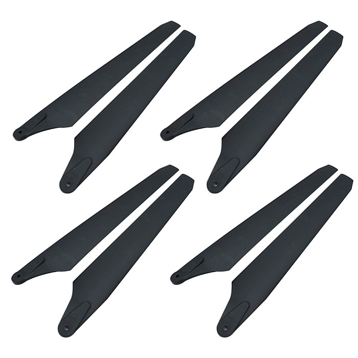 SHENSTAR 4PCS Nylon Carbon Mix Propeller 3016 Folding Paddle without Clip 30 Inch CW CCW Props for RC Plant UAV Quadcopter