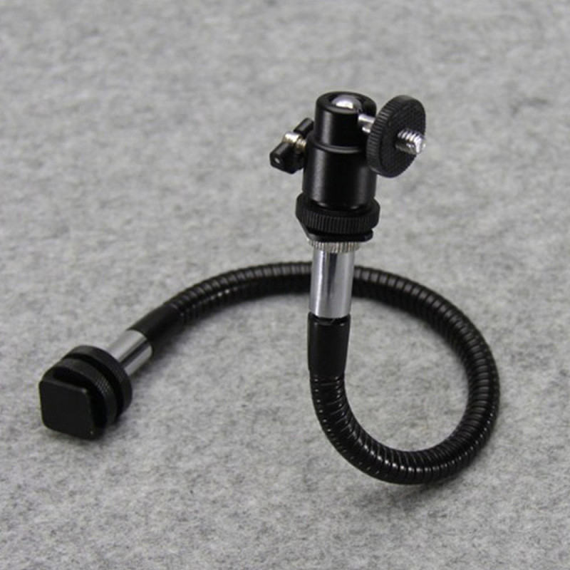 BGNING Universal Strange Hand Magic Arm LED Lamp Connector Photography Light Snake Arm Bracket for Micro SLR Camera