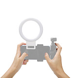 BGNing Smartphone Selfie Light Portable 2500K-7000K Adjustment 36 LEDs Ring Lamp for DJI OSMO Pocket Camera Phone Accessories