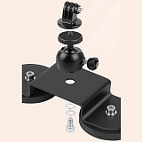 BGNING Mobile Phone Car Strong Magnetic Suction Cup Holder Single/Double Suction Cup Holder for GOPRO 8/6 DJI Osmo/insta 360/Xiaomi Action Camera