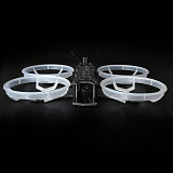 GEPRC GEP-CR/DX4 3/4 Inch 155/153mm Wheelbase Cinerun/RUN HD3 Cinewhoop Frame Kit 3mm 84g For DIY FPV Racing RC Drone