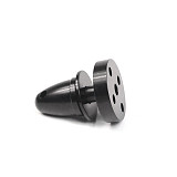 FEICHAO Brushless Motor Propeller Clip Hole Distance 12 * 15mm Black / 12 * 12mm Bullet Silver Metal Paddle Clamp for 3508 4108 Motor