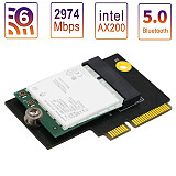 XT-XINTE M.2 for NGFF key E to Half-size Mini PCI-E Adapter for WiFi6 AX200, 9260, 8265 ,8260 ,7265 Card and Y510P Model