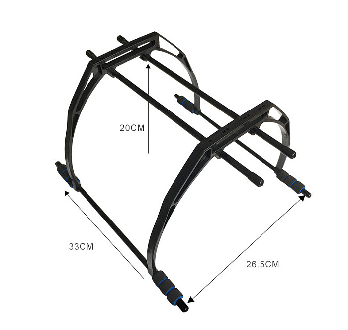 FEICHAO F450 F550 Drone Landing Gear For RC MWC 4 Axis 6 Axis RC Multicopter Quadcopter Helicopter Multi-Rotor