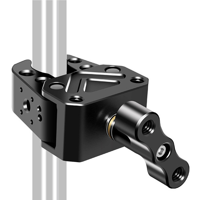 FEICHAO Super Clamp Black Knob Crab Claw Magic Arm Clamp with Mini Magic Arm Multi-Function Dual Ball Head for SLR Camera Monitor