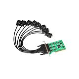 XT-XINTE PCI/PCI-E 8 Ports Serial Card PCI-Express Controller Card to RS422 RS485 /RS232 Multi Serial PCIe with Fan Out Cable