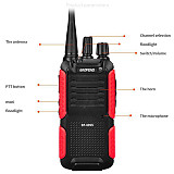 Baofeng New Intercom Two way Radio walkie-talkie BF-999S UV-T2 8W 400-470MHz 4200mAH Battery B3-PLUS USB Charge