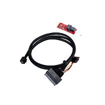 XT-XINTE U.2 SFF-8639 to M.2 M Key for NVMe Adapter Card Mini SAS to M.2 M-Key SFF-8639 Adapter with SFF-8639 Cable