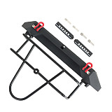 FEICHAO Metal Rear Bumper and Spare Tire Frame CA7904 for 1/10 Simulation Climbing Car