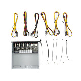 XT-XINTE Intelligent 4/6 Hard Disk Controller Management System Hub HDD SSD Power Switch with Serial/SATA Power Cable