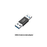 XT-XINTE Aluminum Alloy USB 3.0 Male to USB 3.1 Gen1 Female Connector Converter Adapter USB Standard Charging 5Gbps Transfer