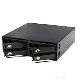 TOOLFREE 2.5 inch 4 bay SATA/SAS Hard Disk HDD Extraction Box SSD 6Gbps with SATA Cable Support 5-15mm Thick 2.5 inch Hard Drive