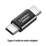 XT-XINTE Type-c To Type-c3.1 Mini Adapter Converter OTG Connector Adapter 10Gbps Data Transmission Charger for Smartphone Tablet
