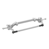 FEICHAO Metal Front Axle Tractor Steering CA7911 Silver for 1:14 Tamiya Upgrade