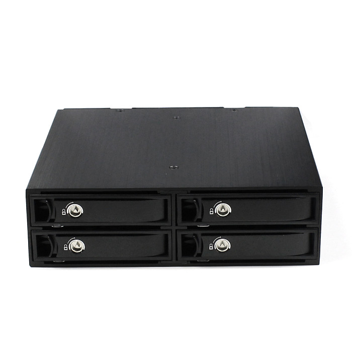 TOOLFREE 2.5 inch 4 bay SATA/SAS Hard Disk HDD Extraction Box SSD 6Gbps with SATA Cable Support 5-15mm Thick 2.5 inch Hard Drive