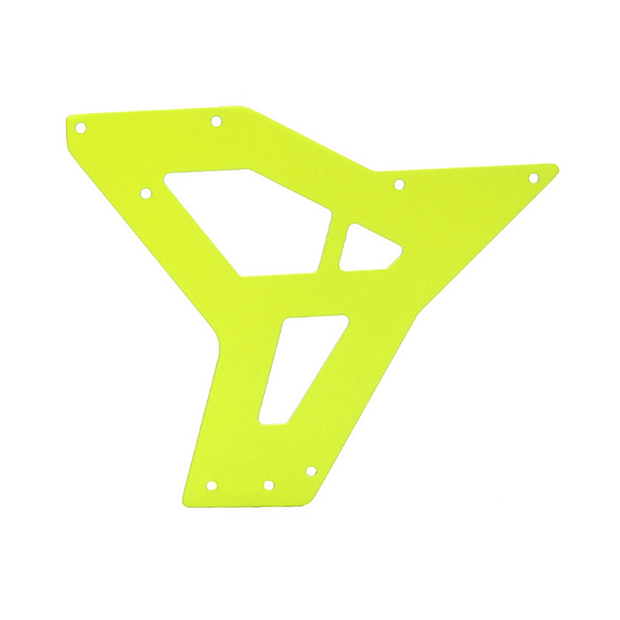 ALZRC - N-FURY T7 Carbon Fiber Main Frame - Rear - 2.0mm 3 Degree Oblique NFT7-040 for N-FURY T7 Helicopter