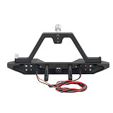 FEICHAO General Stinger Metal Front Bumper with Light Anti-Collision Bumper CA7905 for 1/10 Simulation Climbing Car