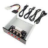 XT-XINTE Intelligent 4/6 Hard Disk Controller Management System Hub HDD SSD Power Switch with Serial/SATA Power Cable