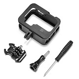 BGNing Aluminum Alloy Protective Case Cage for Gopro Hero 9 Black Action Camera Protector for Gopro9 Cover Frame for Hero9