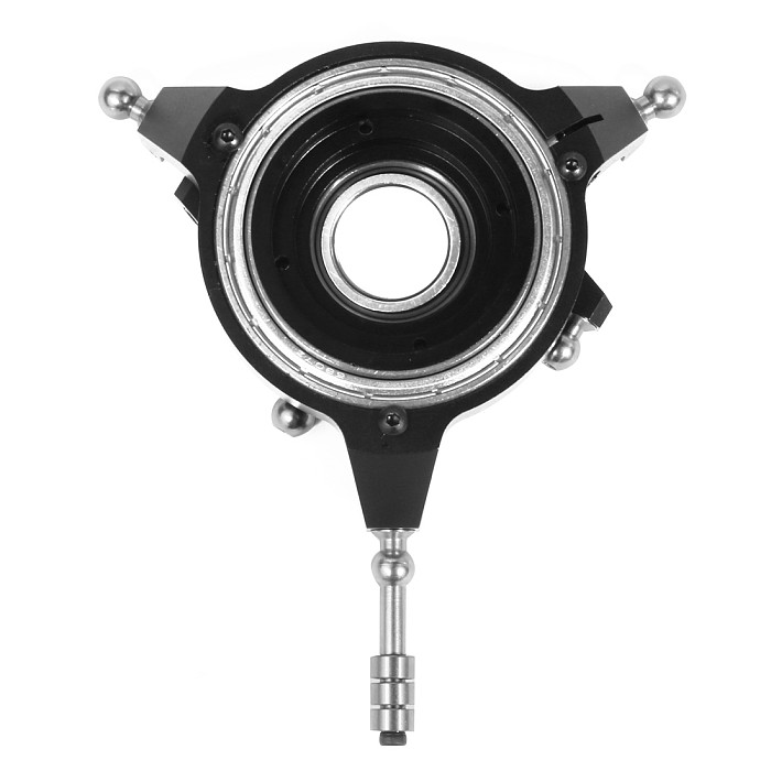 ALZRC - N-FURY T7 CCPM Metal Swashplate - Black for N-FURY T7 Drone Helicopter Parts