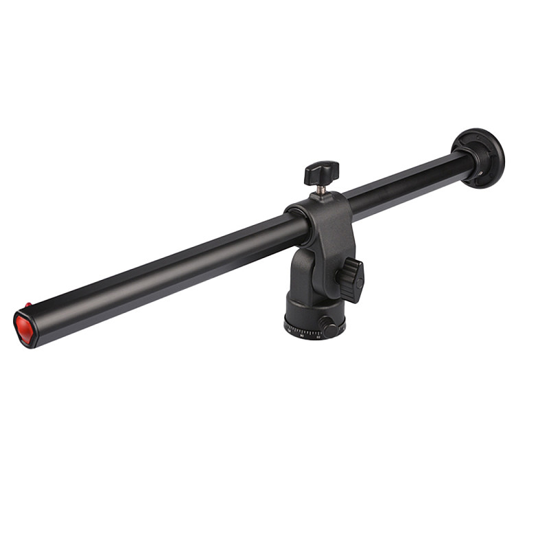 BGNing Horizontal Bar SLR Camera Mount Tripod Boom Rotatable Multi-Angle Center Column Rod Extension Cross Arm Photography