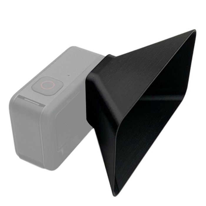 BGNing Lens Hood for Gopro 9 Len Cap Sunshade Cover for Hero 9 3D Printed Plastic Protector Black Action Camera Accessories