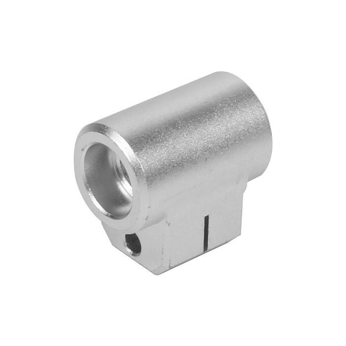 ALZRC - N-FURY T7 Metal Main Rotor Housing Set Silver NFT7-077 For Helicopter