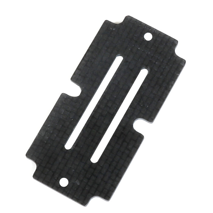 ALZRC-N-FURY T7 Carbon Fiber Gyro Fixing Plate-2.0mm NFT7-050 RC Helicopter Parts