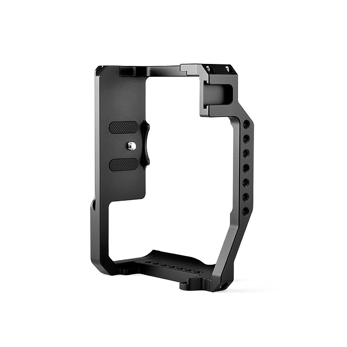BGNing Aluminum DSLR Camera Cage for Canon EOS R5 w/ Cold Shoe & 1/4'' inch Arri Hole SLR Rig Video Protective Frame for EOS R6