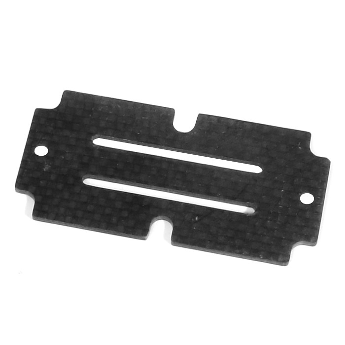 ALZRC-N-FURY T7 Carbon Fiber Gyro Fixing Plate-2.0mm NFT7-050 RC Helicopter Parts