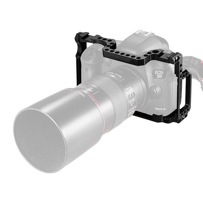 BGNing Aluminum Camera Cage for Canon EOS 5D Mark II III IV DSLR Protective Case for 5Ds 5D4 5D3 5D2 Frame Cover Accessories
