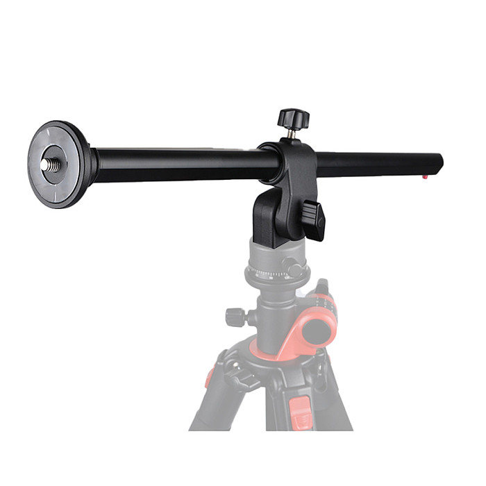 BGNing Horizontal Bar SLR Camera Mount Tripod Boom Rotatable Multi-Angle Center Column Rod Extension Cross Arm Photography