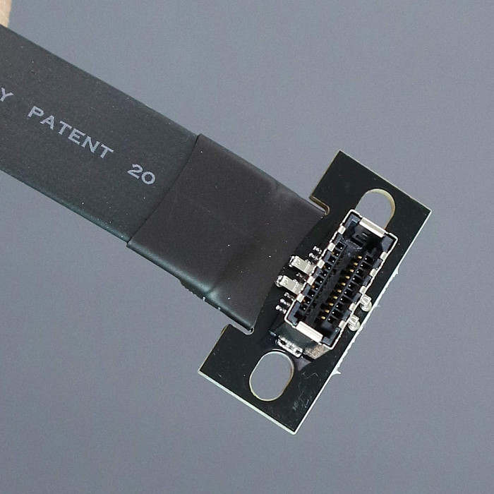 ADT-Link Type C USB3.1 Front Panel Socket USB 3.0 19Pin to TYPE-E 20Pin Header Flat Extension Adapter Ribbon Cable EMI Shielding
