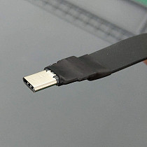 ADT-Link USB 3.2 Type C To Type C Extension Cable Shield FPV FPC Ribbon Flat USB C Cable 3A 20Gbps Gen2 x 2 EMI Shielding