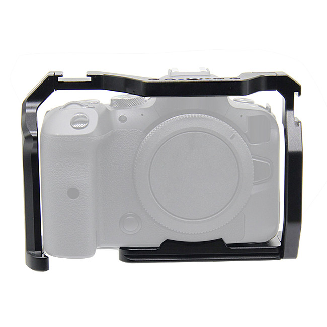 BGNing Aluminum Alloy Camera Cage for Canon EOS R5 R6 Protective Frame SLR DSLR Video Rig with 1/4  Inch Screw Holes