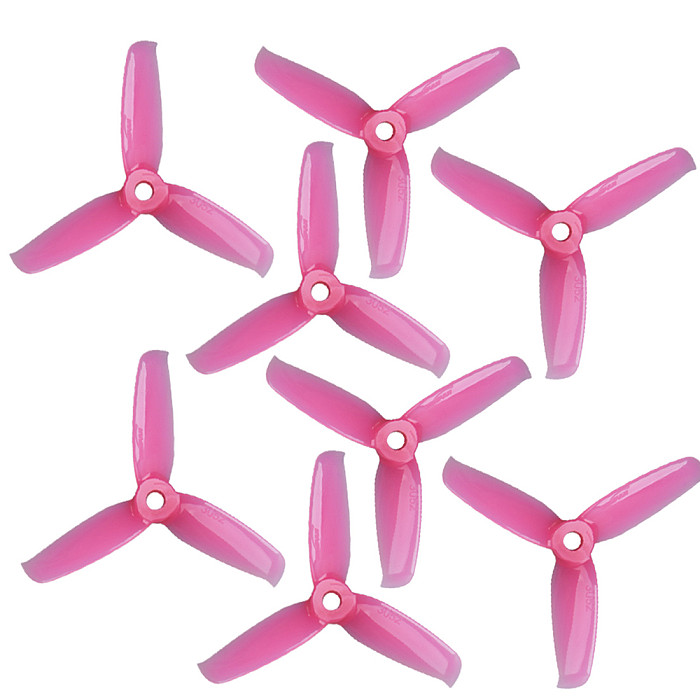 Gemfan 4 Pairs Flash 3052 3.0x5.2 PC 3-Blade Propeller Prop 5mm Mounting Hole for 1306-1806 Motor RC Part