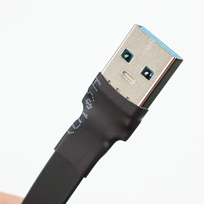 ADT-Link FPV Micro USB 3.0 Type-A 90 Degree Adapter 15cm FPC Ribbon Flat Micro-USB 3.0 Cable for Multicopter Aerial Photography