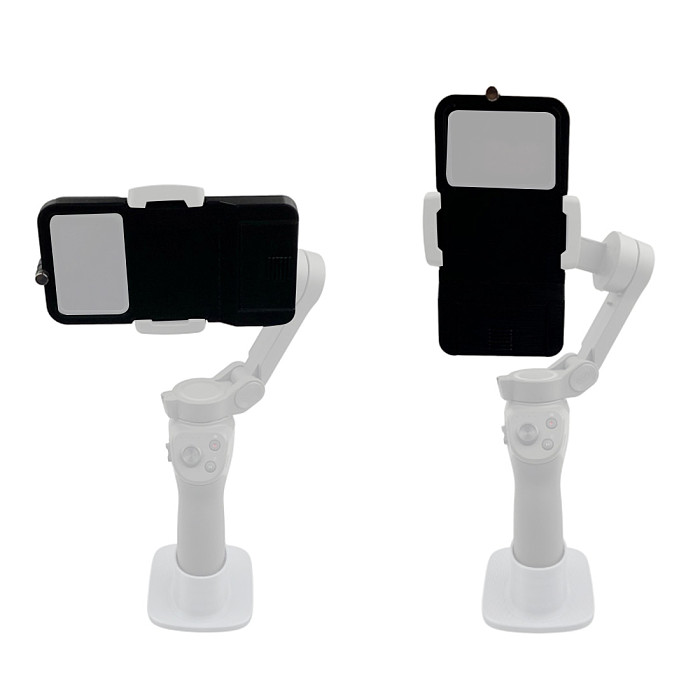 BGNING Handheld Gimbal Adapter Switch Mount Plate for GoPro Hero 8 / 9 Black Camera for DJI Osmo 3 / 4 for Feiyu / Zhiyun Stabilizers