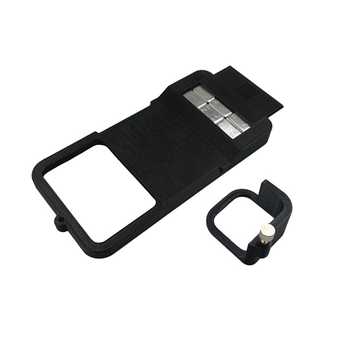 BGNING Handheld Gimbal Adapter Switch Mount Plate for GoPro Hero 8 / 9 Black Camera for DJI Osmo 3 / 4 for Feiyu / Zhiyun Stabilizers