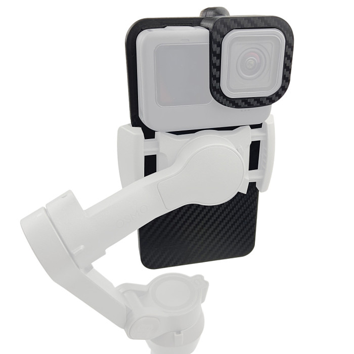 BGNING Handheld Gimbal Adapter Switch Mount Plate for GoPro Hero 8 / 9 Black Camera for DJI Osmo 3 / 4 for Feiyu / Zhiyun Stabilizers