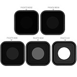 FEICHAO Camera Filters Set UV CPL ND8 ND16 ND32 Lens Filter with Silicone Case Cover For Gopro Hero 9 Black Action Camera Accessories