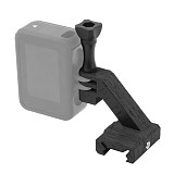 FEICHAO 20mm Picatinny Rail Connection Mount 3D Printing PLA with Long Screw for GoPro Hero 8 7 6 5 SJcam YI EKEN Action Camera