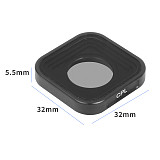 FEICHAO Camera Filters Set UV CPL ND8 ND16 ND32 Lens Filter with Silicone Case Cover For Gopro Hero 9 Black Action Camera Accessories