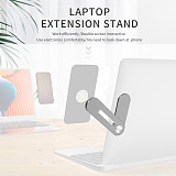 XT-XINTE Phone Screen Support Hoder Laptop Side Mount Connect Tablet Bracket Dual Monitor Display Clip Adjustable Phone Stand Holder