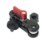 BGNING SLR Camera Magic Arm Mount Adapter 1/4 Screw to Sport Camera Bracket 360 Degree Rotation Universal Metal for Photography Equipment