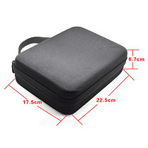 BGNing EVA Storage Handbag Travel DIY Foam Bag Portable Shockproof Case for Gopro Hero 9 8 7 6 5 Black Action Camera Accessories