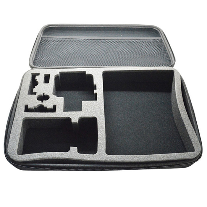 BGNing EVA Storage Handbag Travel DIY Foam Bag Portable Shockproof Case for Gopro Hero 9 8 7 6 5 Black Action Camera Accessories