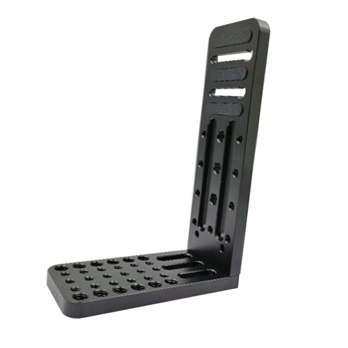 BGNing BL-130C Universal Vertical Video Shoot Quick Release L Plate Bracket Grip Base Holder with 3/8  1/4  Screw for SLR Camera